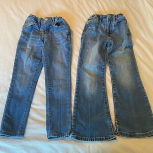 Girl jeans size 6 GAP and Cat&Jack